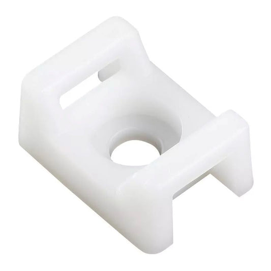 Cable Tie Holder Screw-In #10. M5. 1/4. M6 8.2 mm PA Natural FTH-14S-19-M Pack of 50.