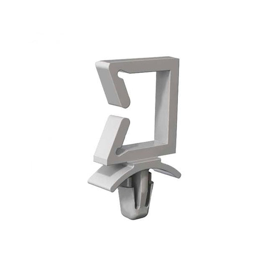 Wire Saddle - Push-In ; Inside Height - 9.9 mm | 0.390 in ; Inside Width - 11.2 mm | 0.440 in ; Compatible Hole Diameter - 4.7 mm | 0.187 in; PA WS-A-2-01, Pack of 50.